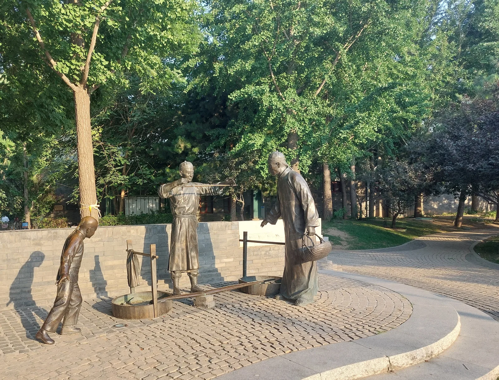 Main view at Sanlihe Park Beijing — travel photo
