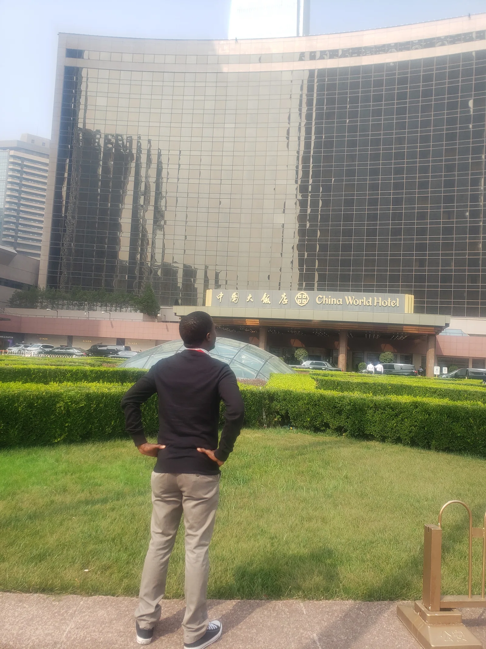 Interior at The China World Trade Center Beijing — travel photo