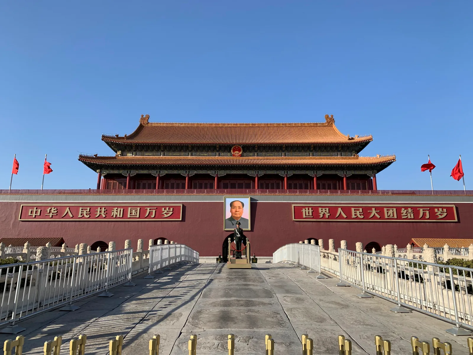 Main view at Tiananmen Square Beijing — travel photo