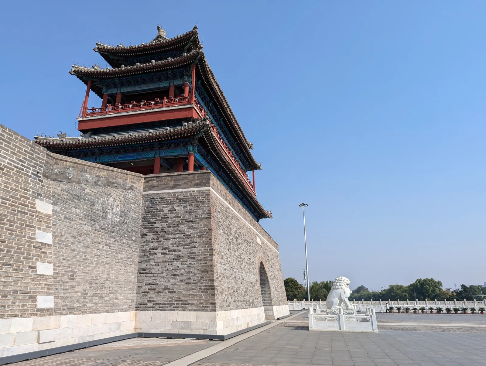 Interior at Yongdingmen Beijing — travel photo