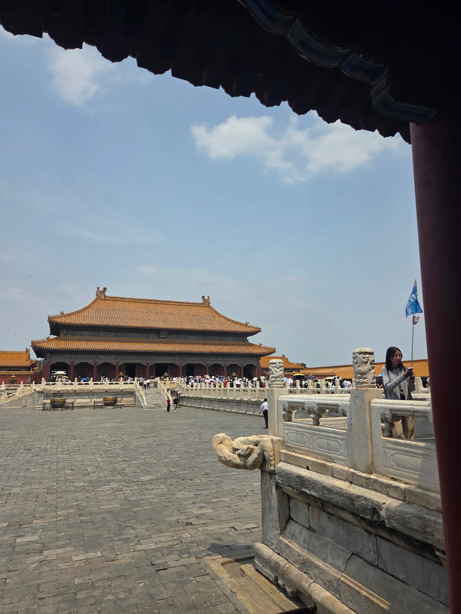 Interior at Zhengyangmen Beijing — travel photo