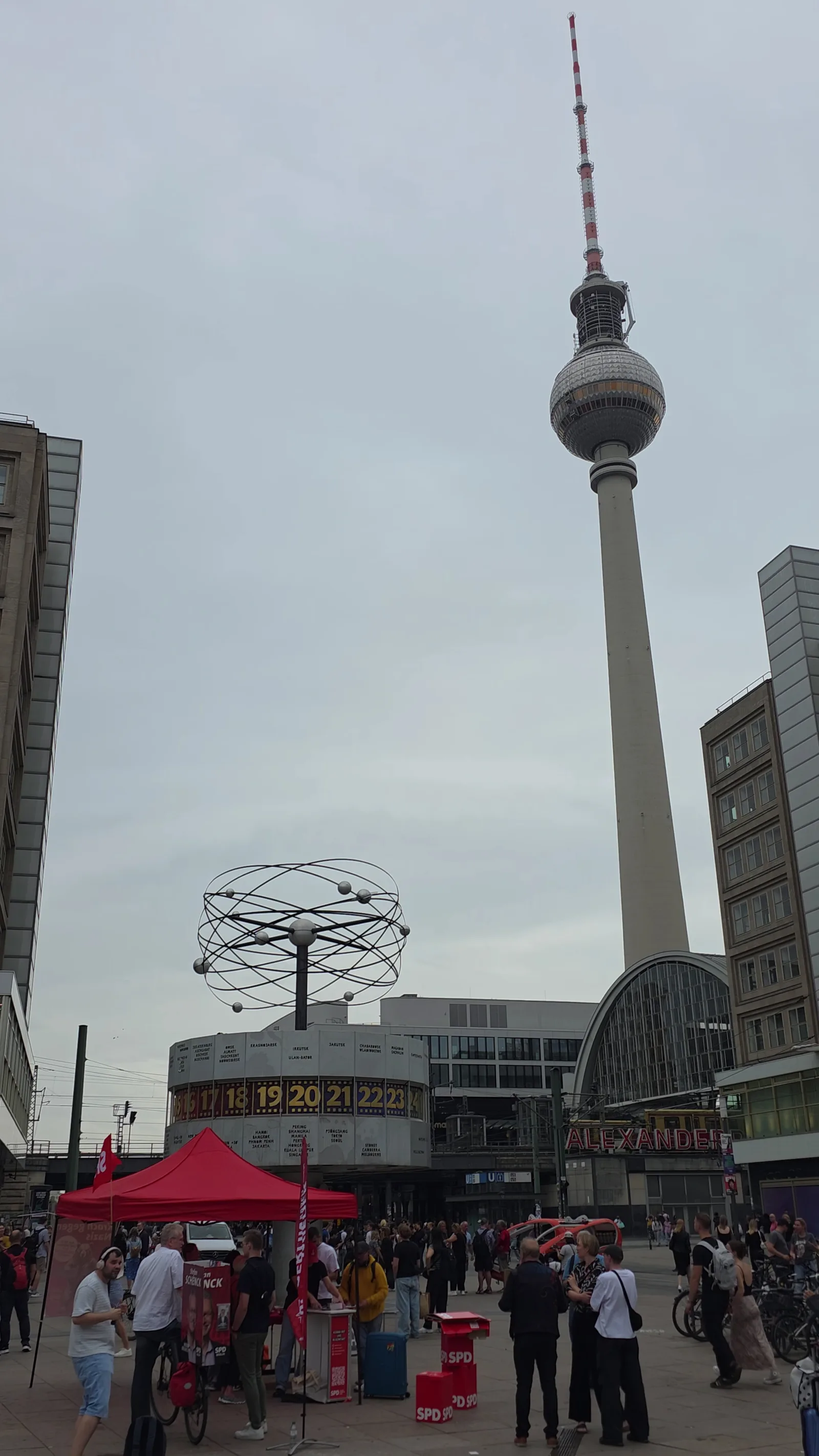 Main view at Alexanderplatz Berlin — travel photo