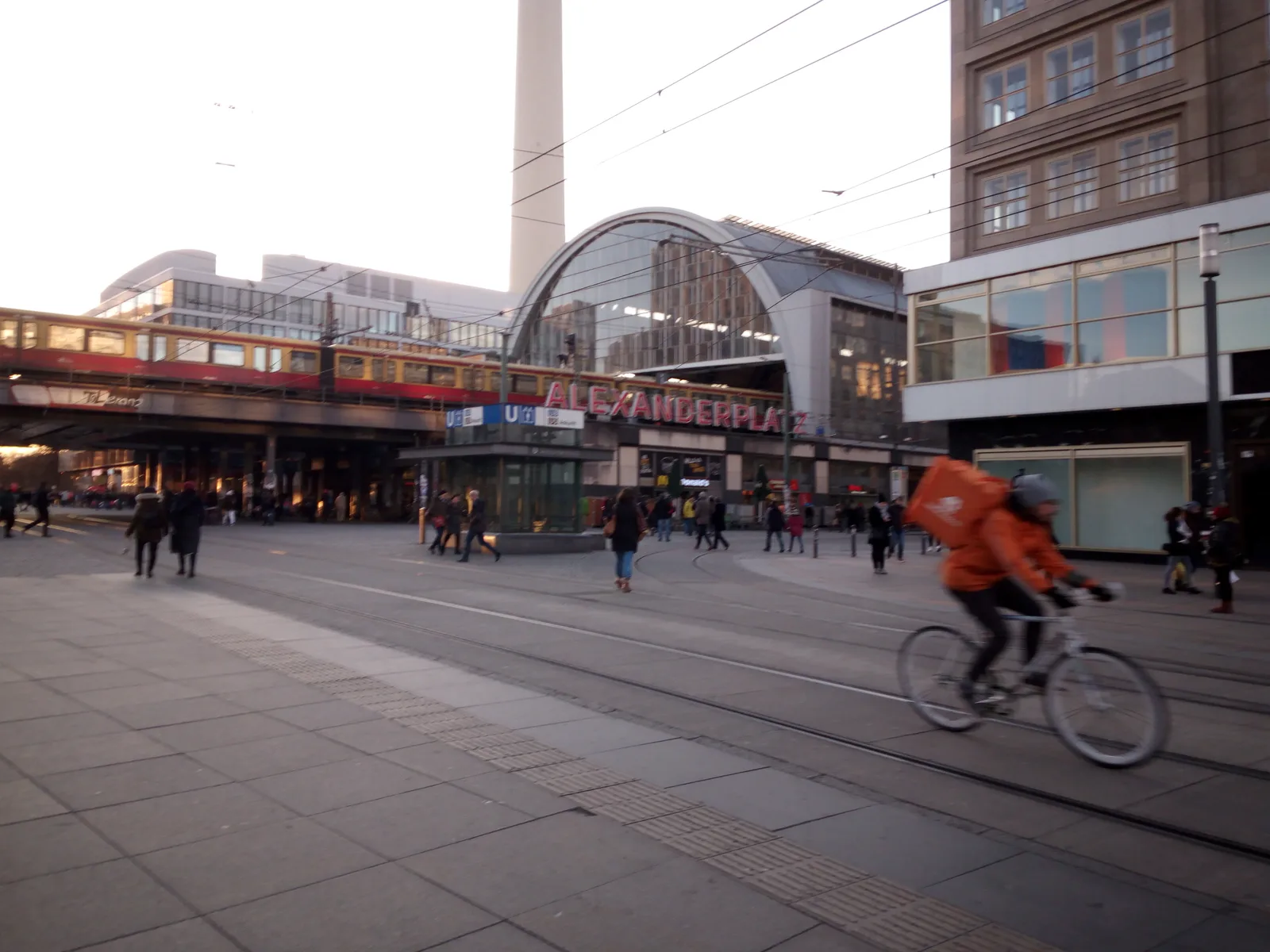 Atmosphere at Alexanderplatz Berlin — travel photo