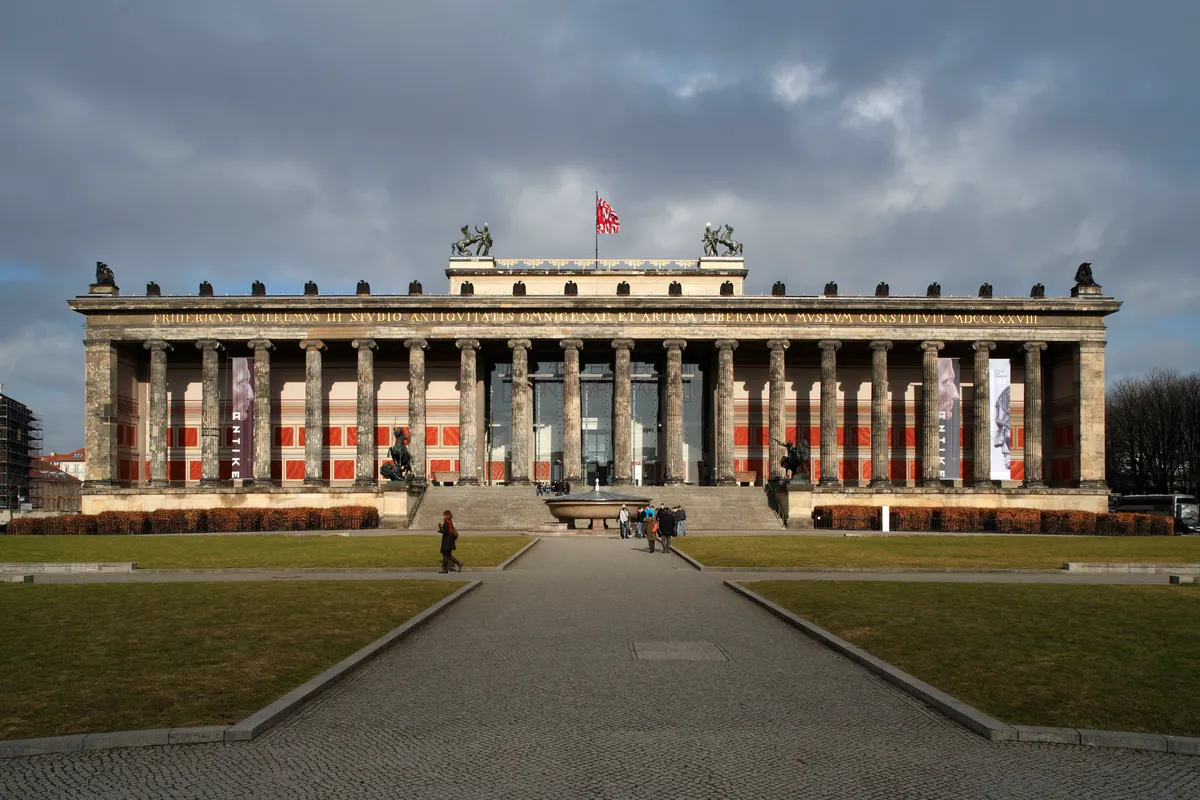Atmosphere at Altes Museum Berlin — travel photo