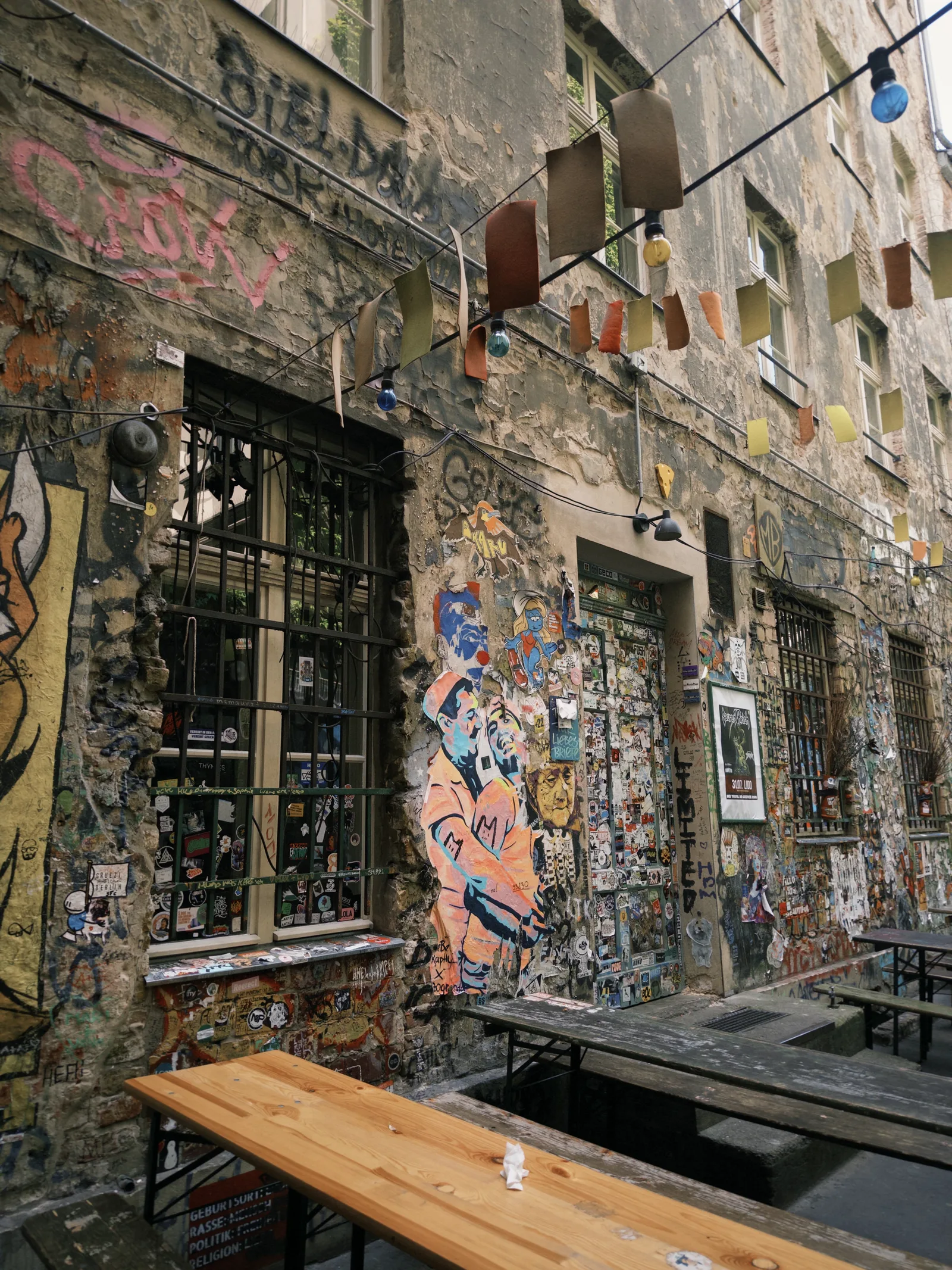 Details at Dead Chicken Alley Berlin — travel photo