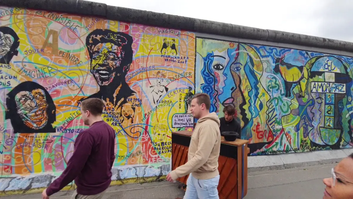 Interior at East Side Gallery Berlin — travel photo