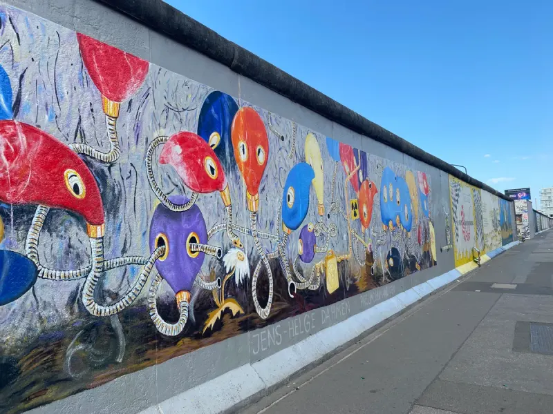 East Side Gallery in Berlin