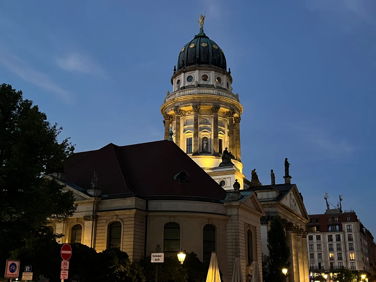 Main view at French Cathedral Berlin — travel photo