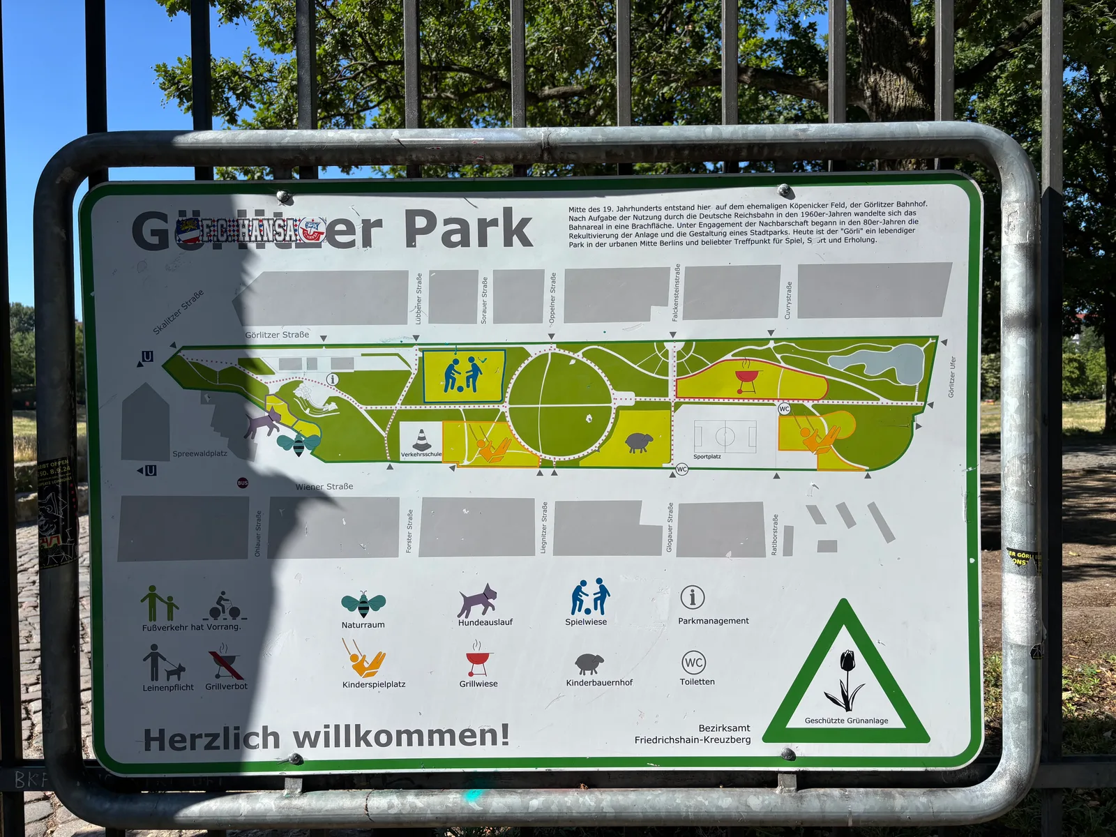Main view at Görlitzer Park Berlin — travel photo