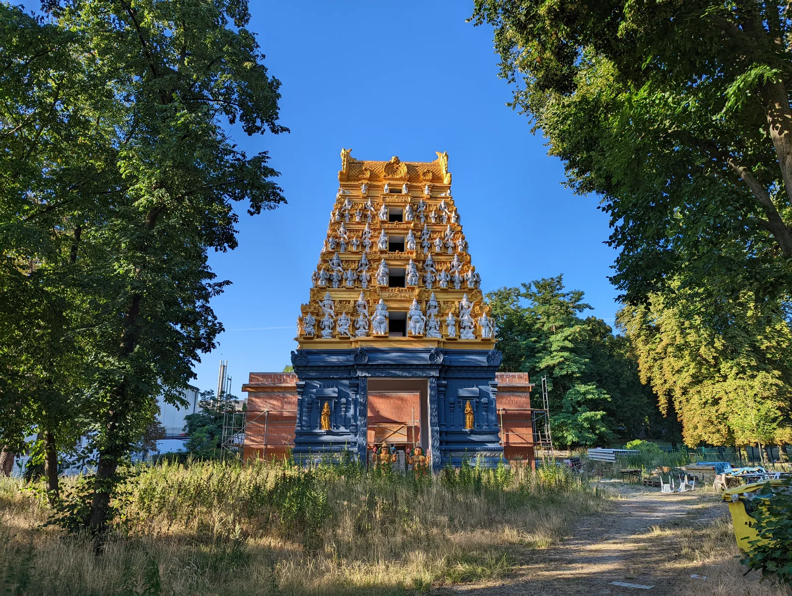 Details at Hasenheide Park Berlin — travel photo