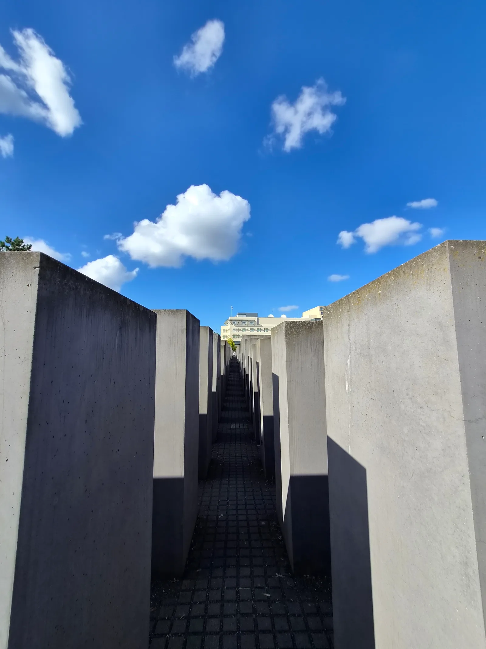 Main view at Memorial to the Murdered Jews of Europe Berlin — travel photo
