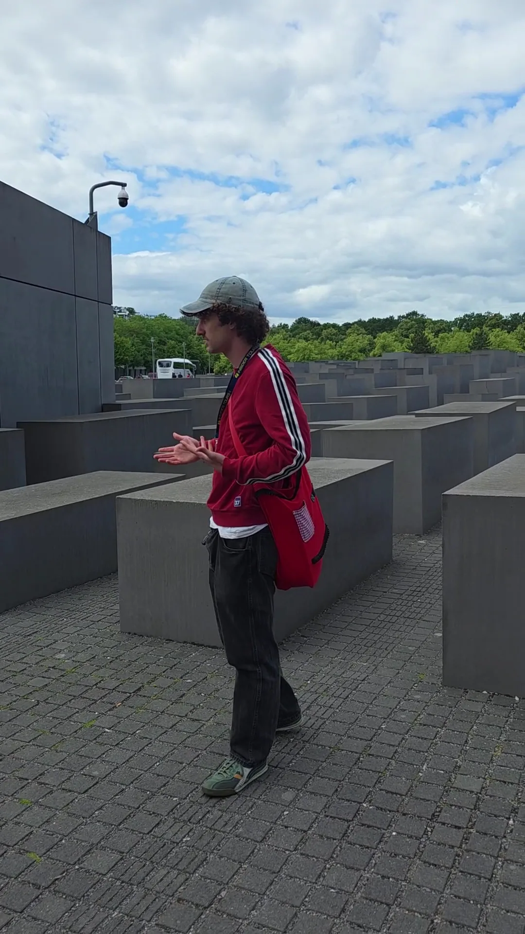 Interior at Memorial to the Murdered Jews of Europe Berlin — travel photo