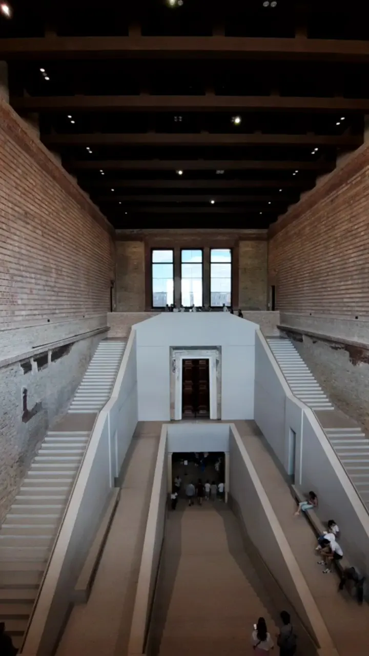 Interior at Neues Museum Berlin — travel photo