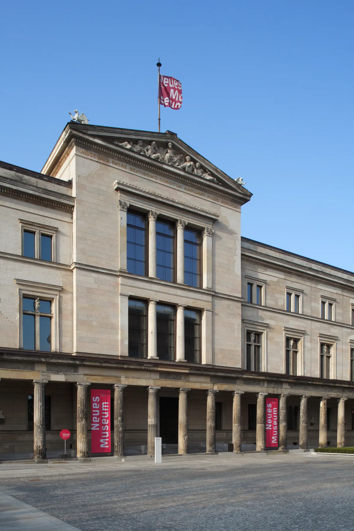 Details at Neues Museum Berlin — travel photo