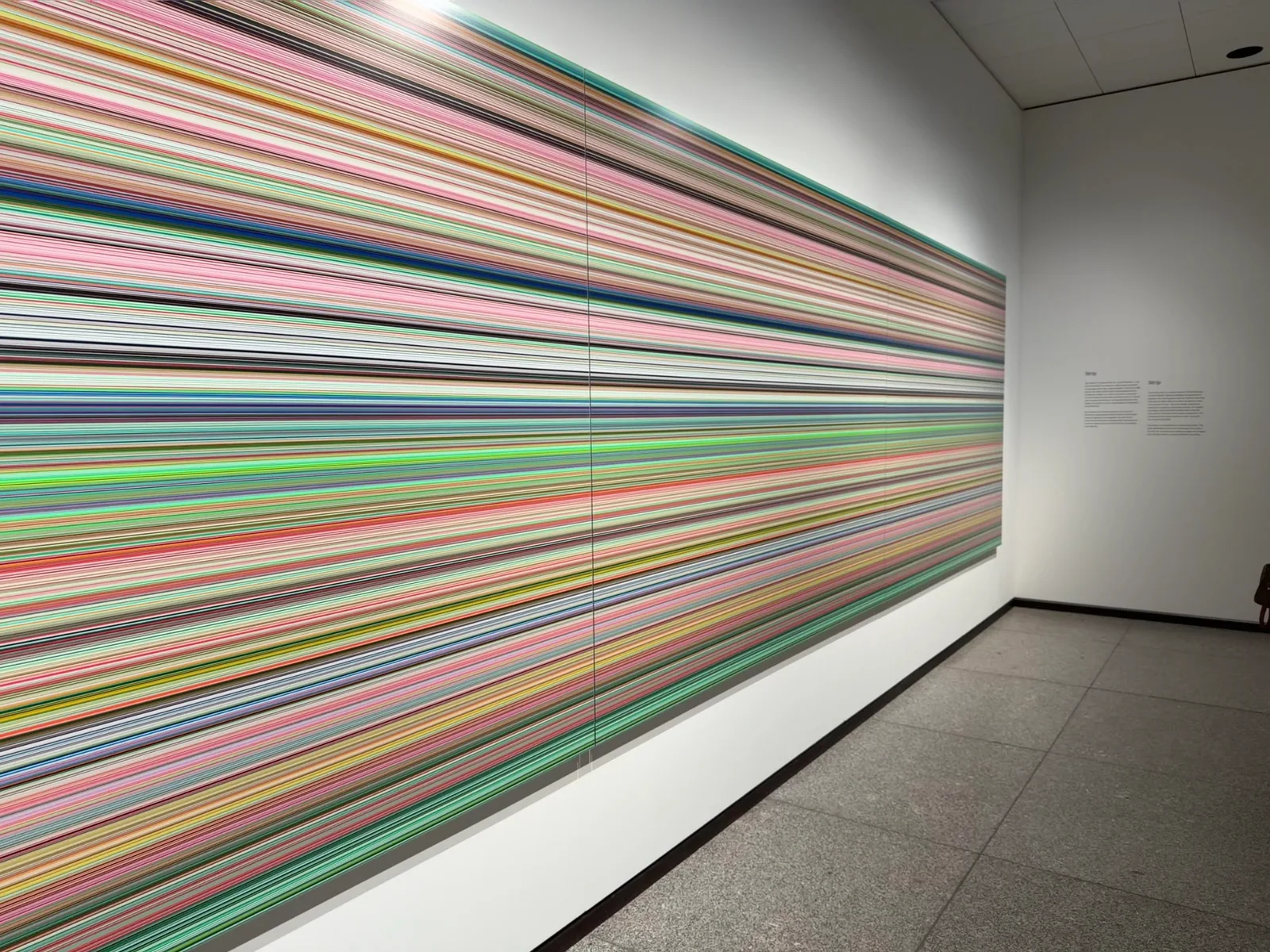 Interior at New National Gallery Berlin — travel photo