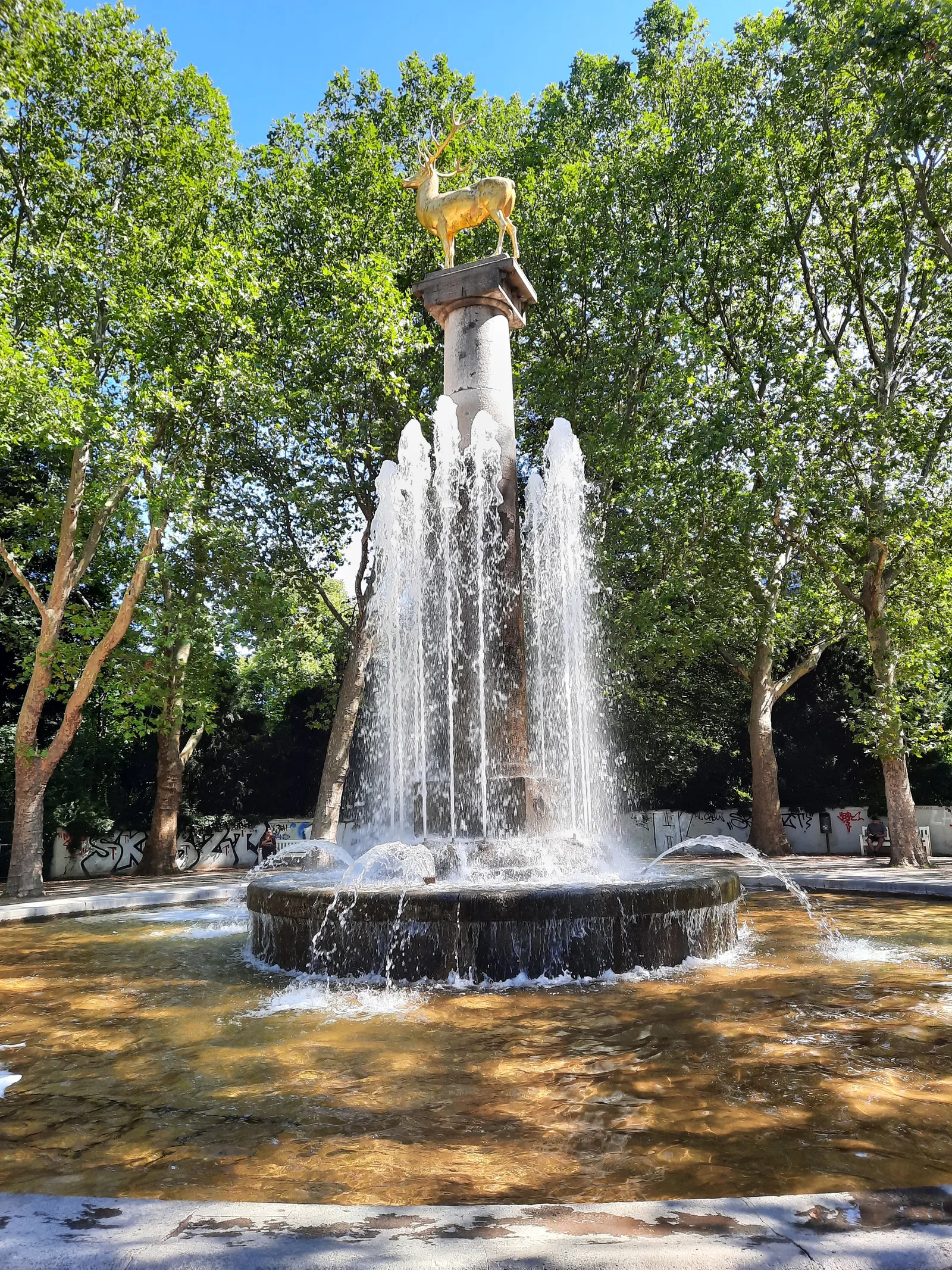 Main view at Rudolph-Wilde-Park Berlin — travel photo