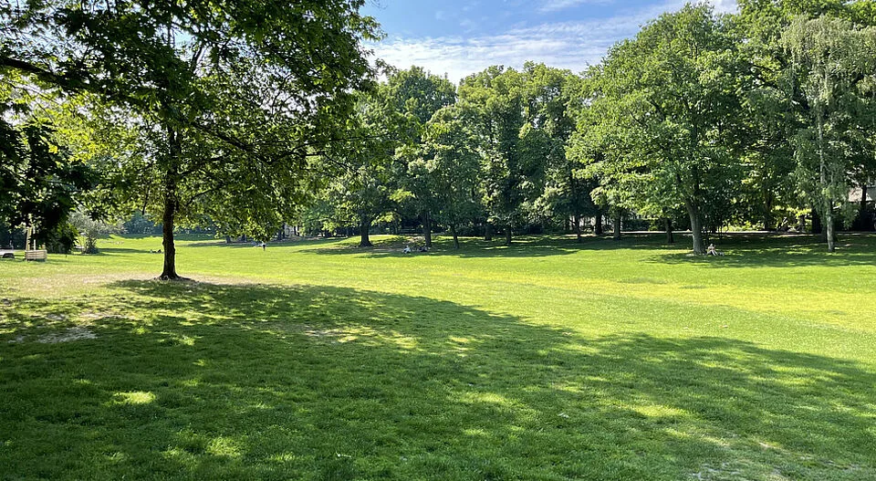 Interior at Rudolph-Wilde-Park Berlin — travel photo