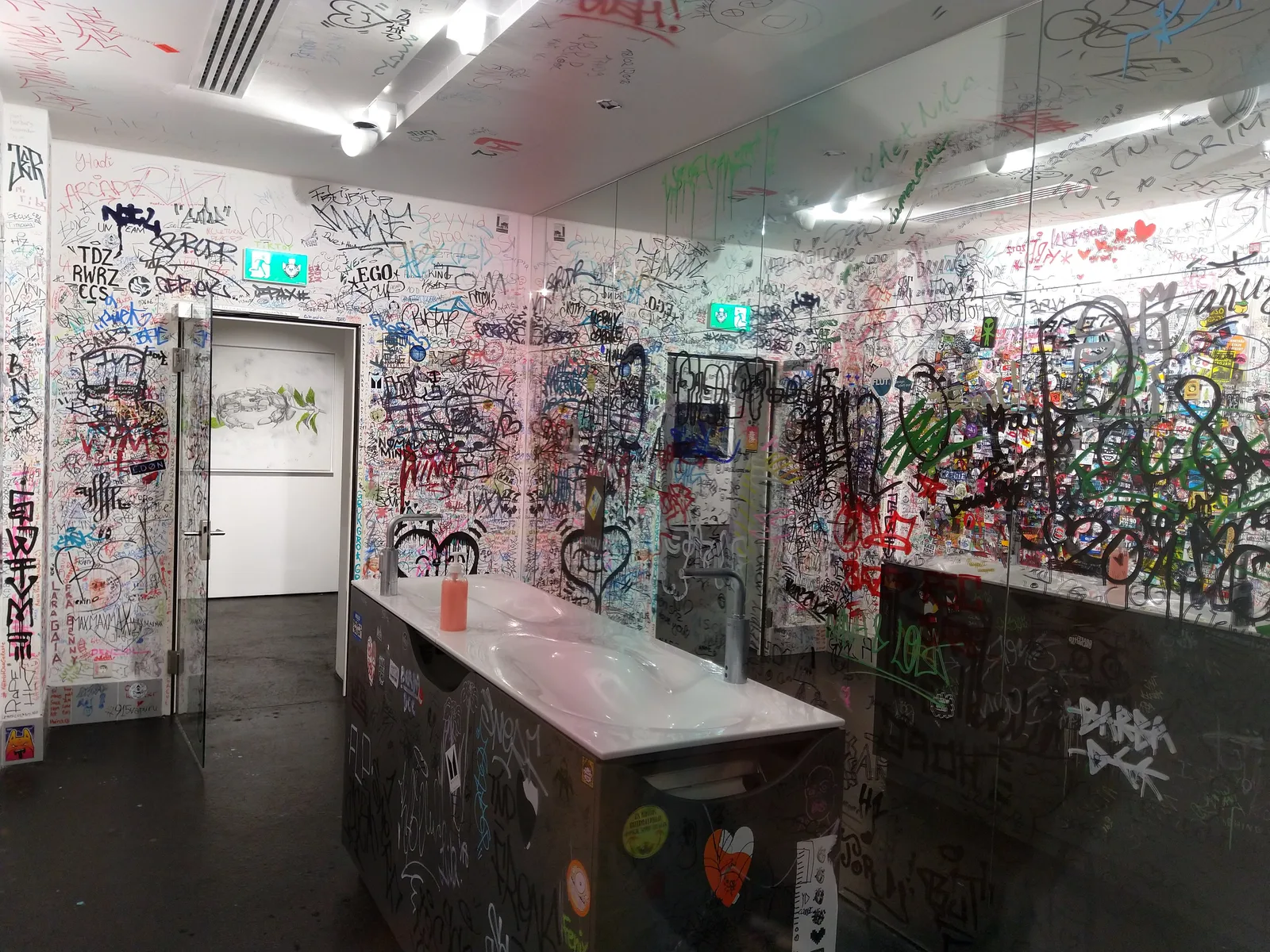 Interior at Urban Nation Berlin — travel photo