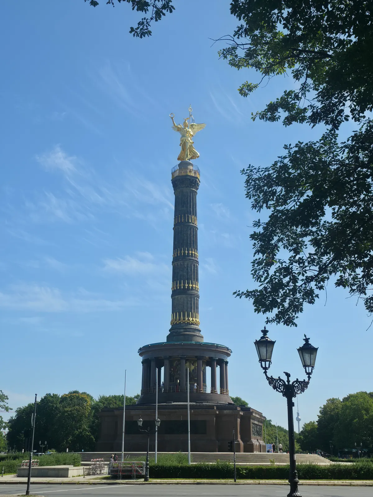 Main view at Victory Column Berlin — travel photo