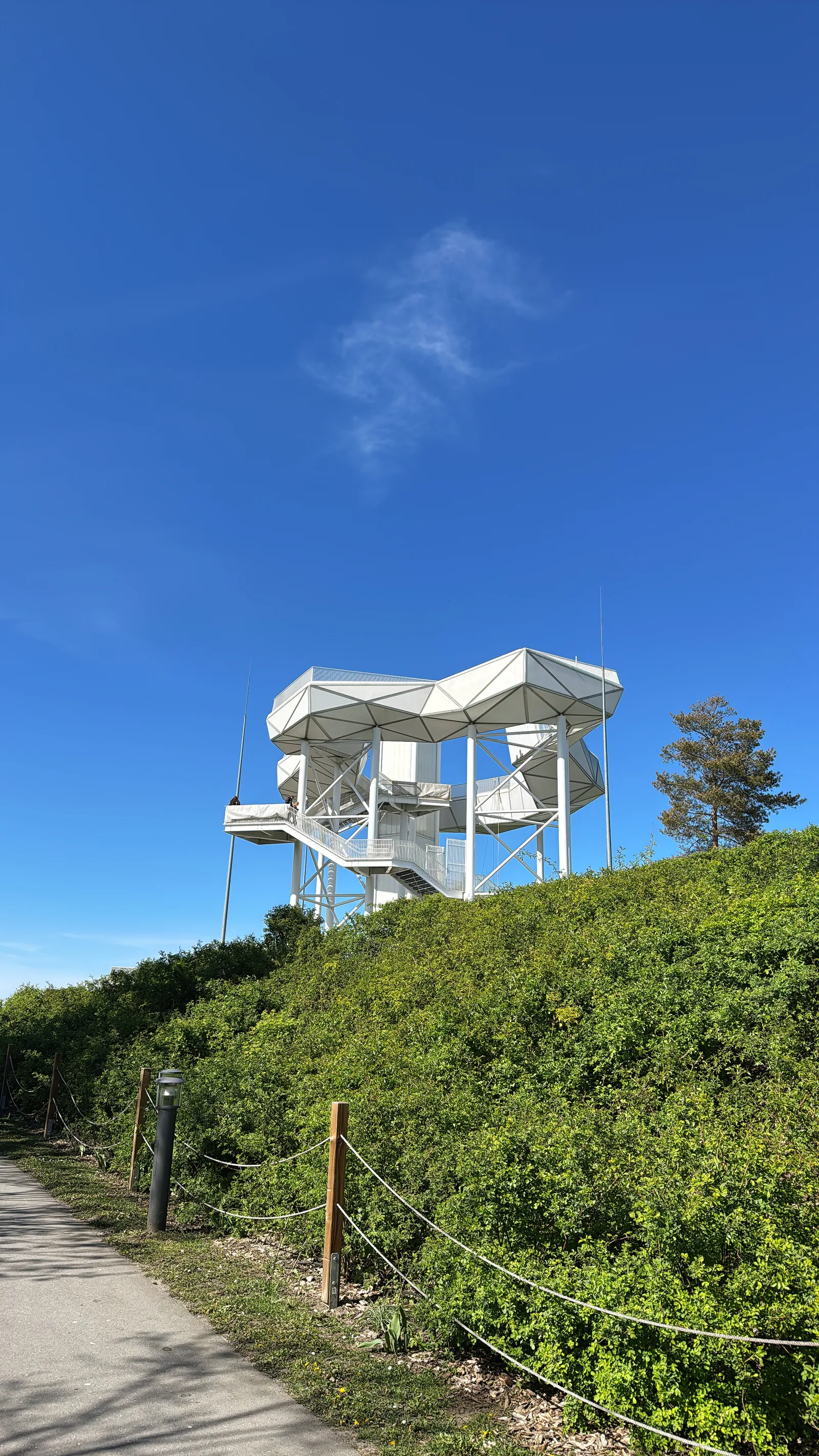 Atmosphere at Wolkenhain auf dem Kienberg Berlin — travel photo