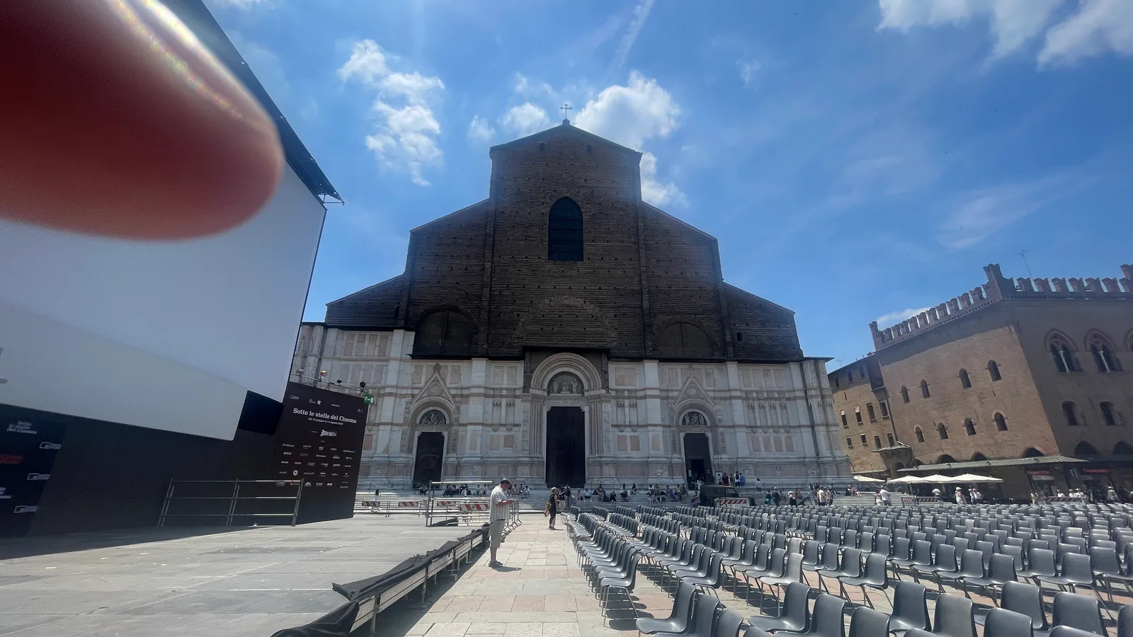Details at Basilica di San Petronio Bologna — travel photo