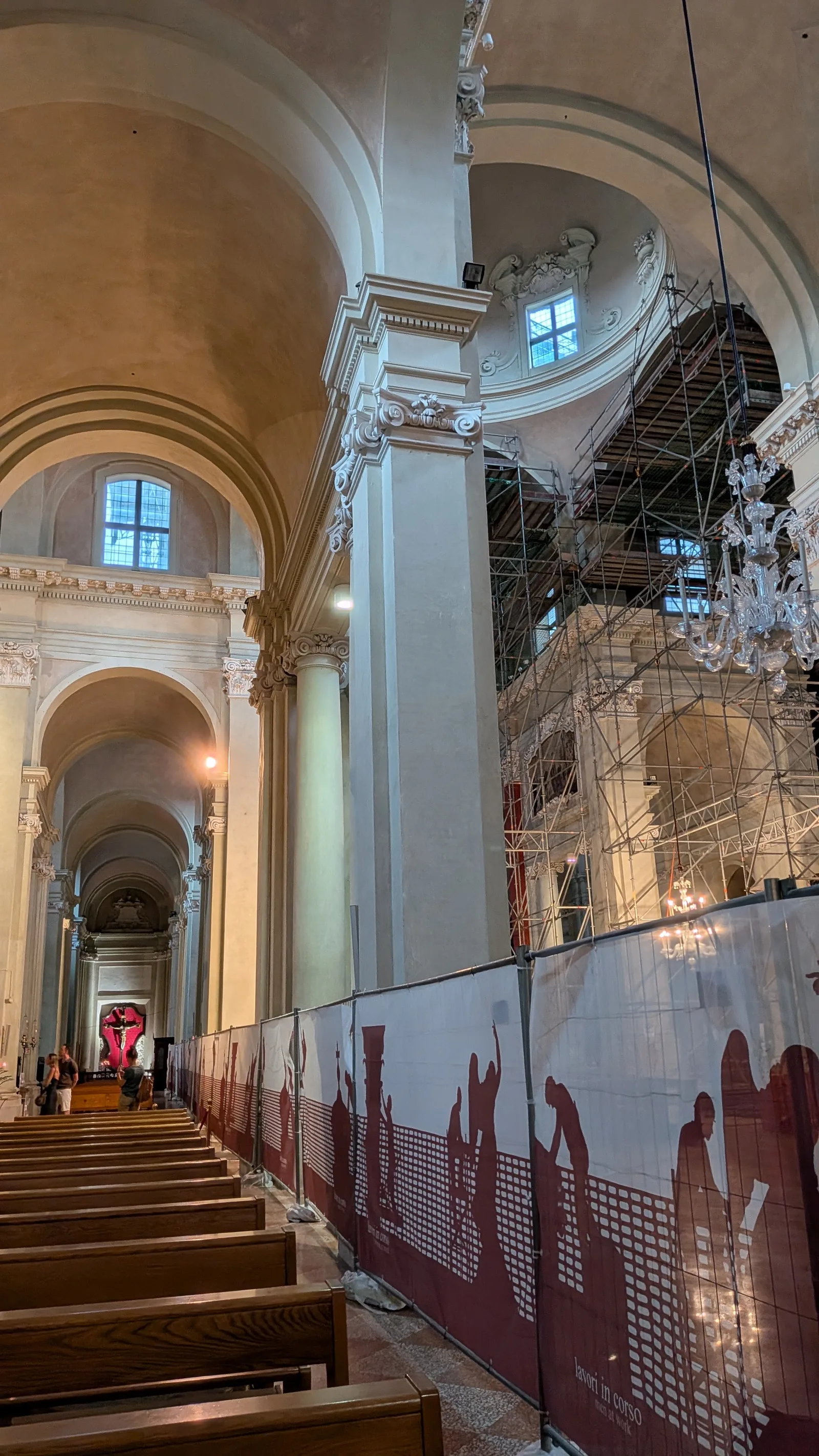 Atmosphere at Basilica of San Domenico Bologna — travel photo
