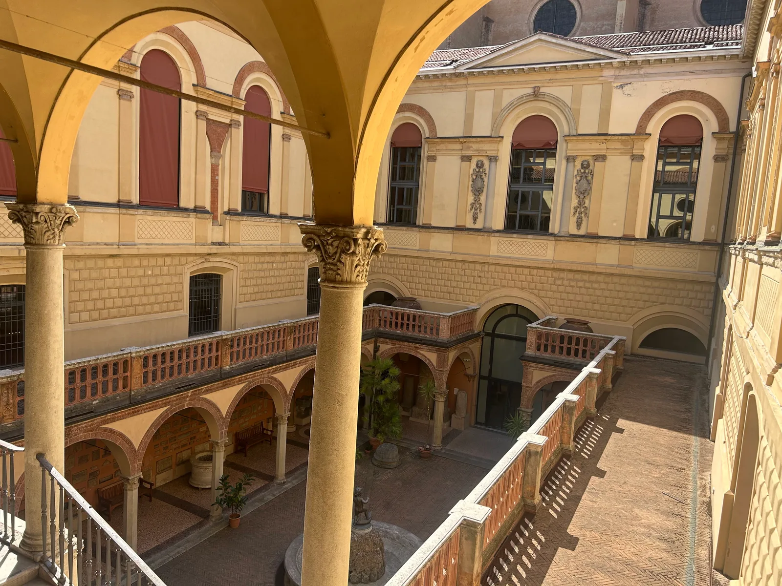 Main view at Bologna Civic Archaeological Museum Bologna — travel photo
