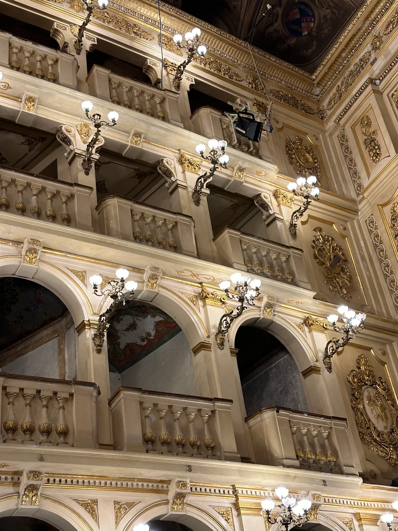 Atmosphere at Bologna Municipal Theater Bologna — travel photo