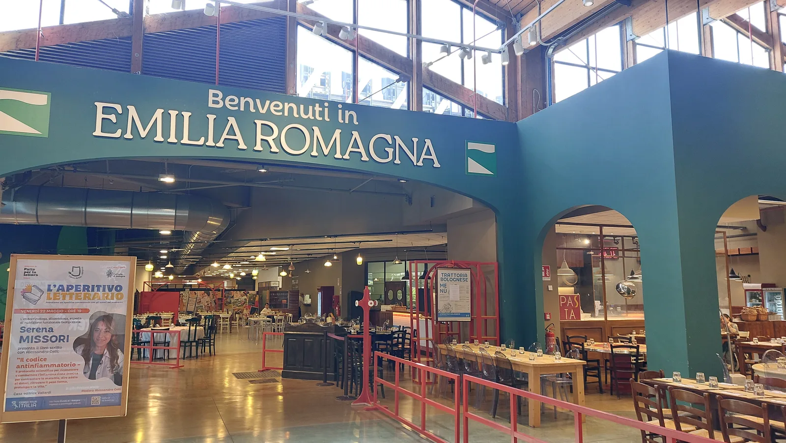 Main view at FICO World Eataly Bologna — travel photo