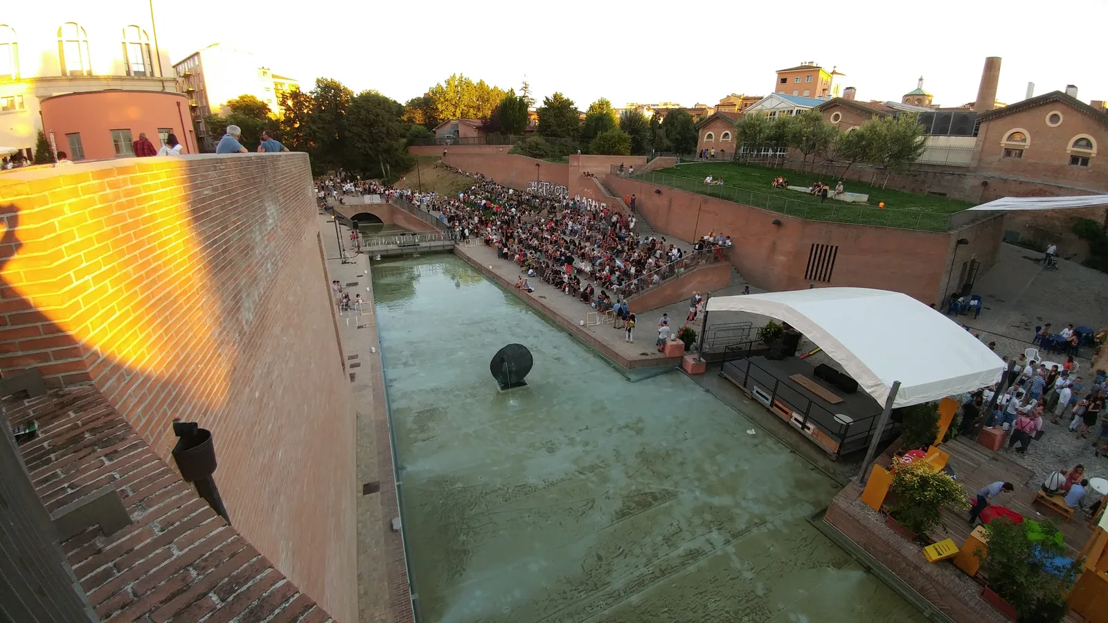 Main view at Giardino del Cavaticcio Bologna — travel photo