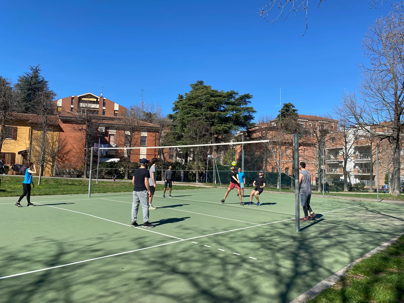 Atmosphere at Giardino Lunetta Gamberini Bologna — travel photo
