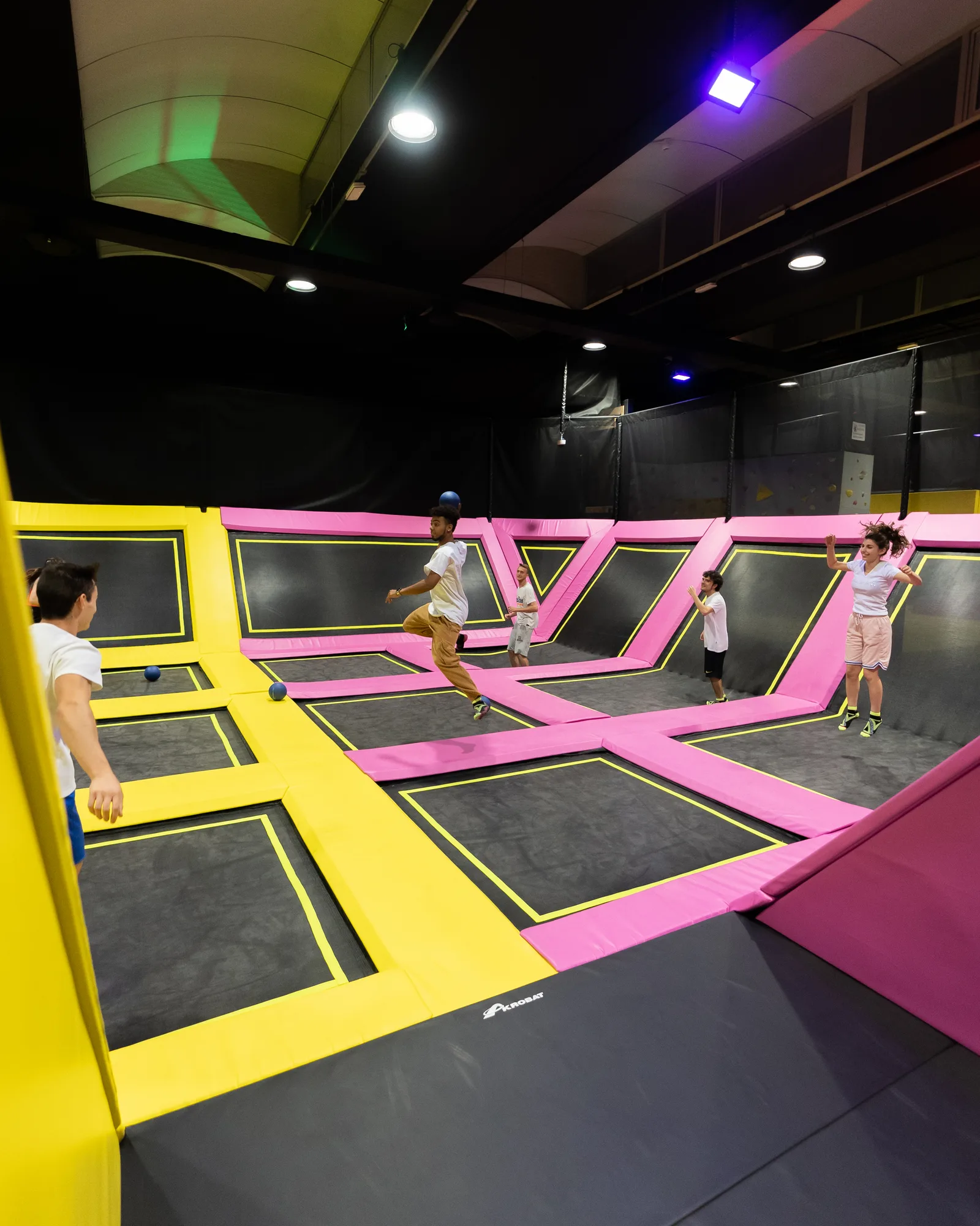 Main view at Hyperspace Trampoline Parks Bologna — travel photo