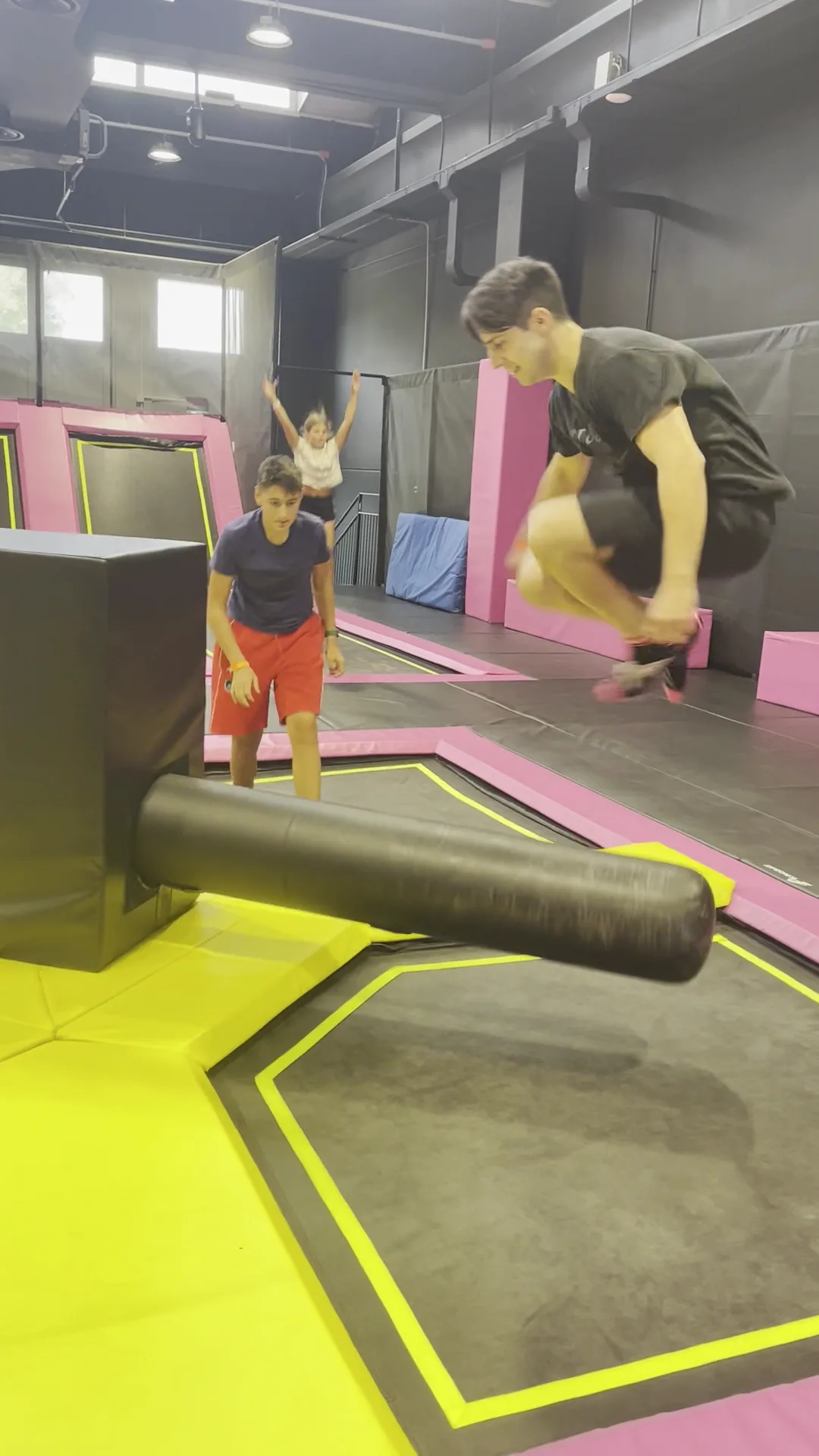 Interior at Hyperspace Trampoline Parks Bologna — travel photo