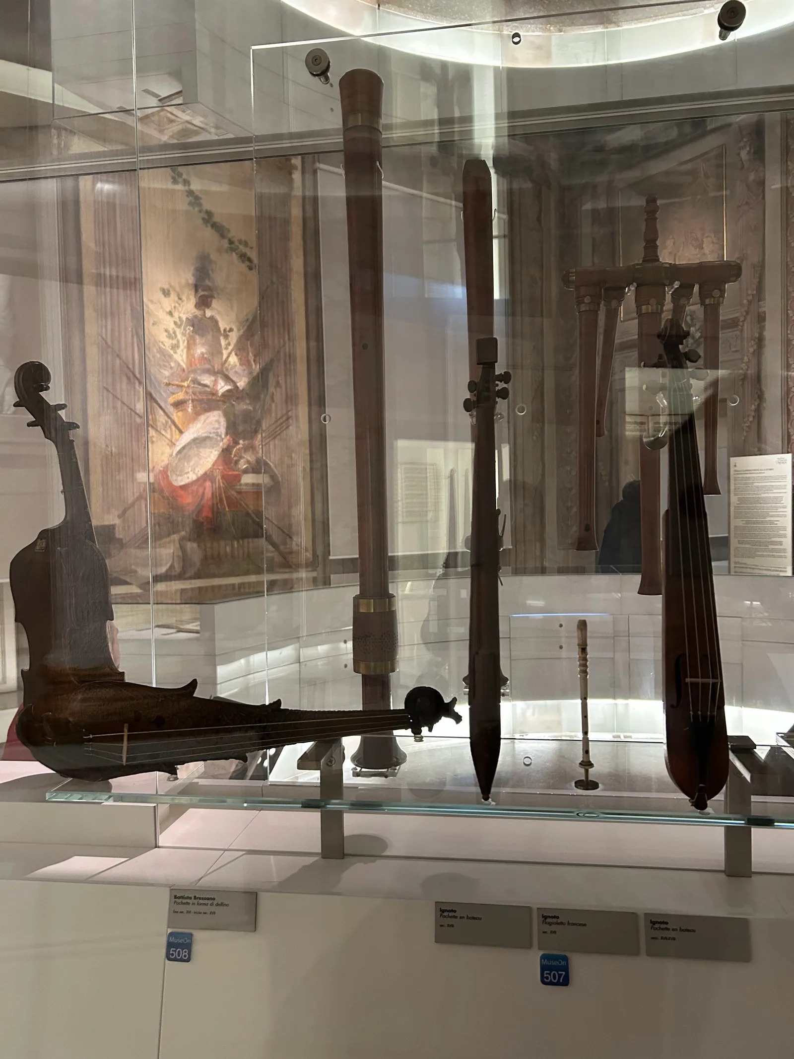 Details at International Museum & Library of Music Bologna — travel photo