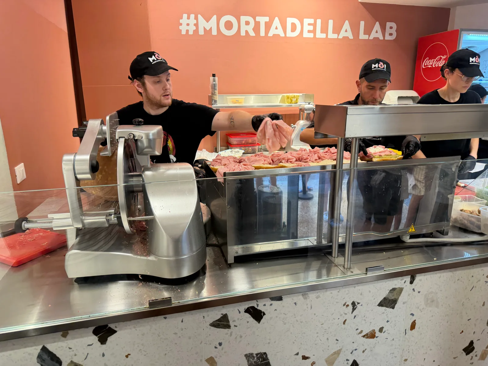 Main view at Mò Mortadella Lab Bologna — travel photo