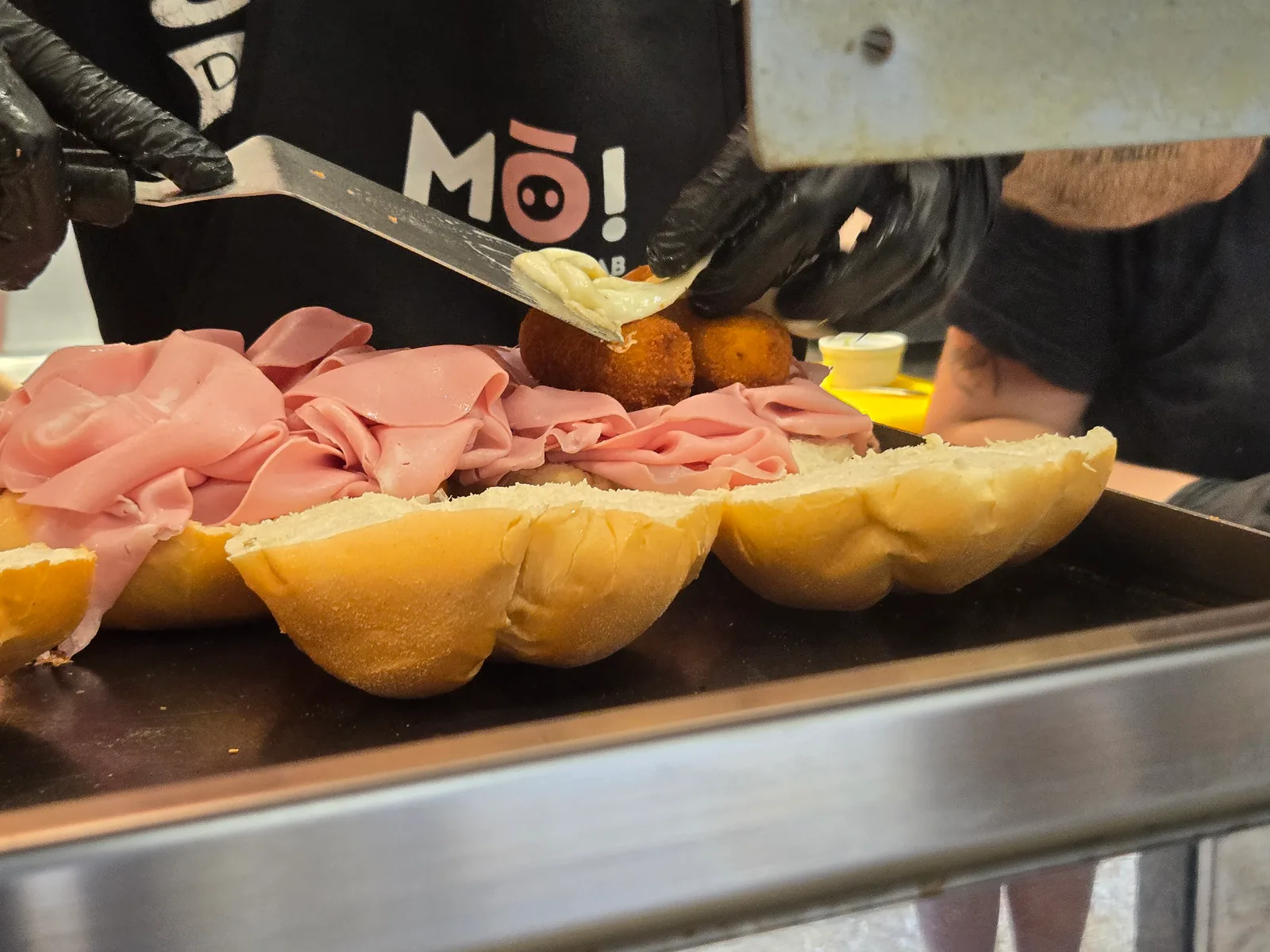 Atmosphere at Mò Mortadella Lab Bologna — travel photo