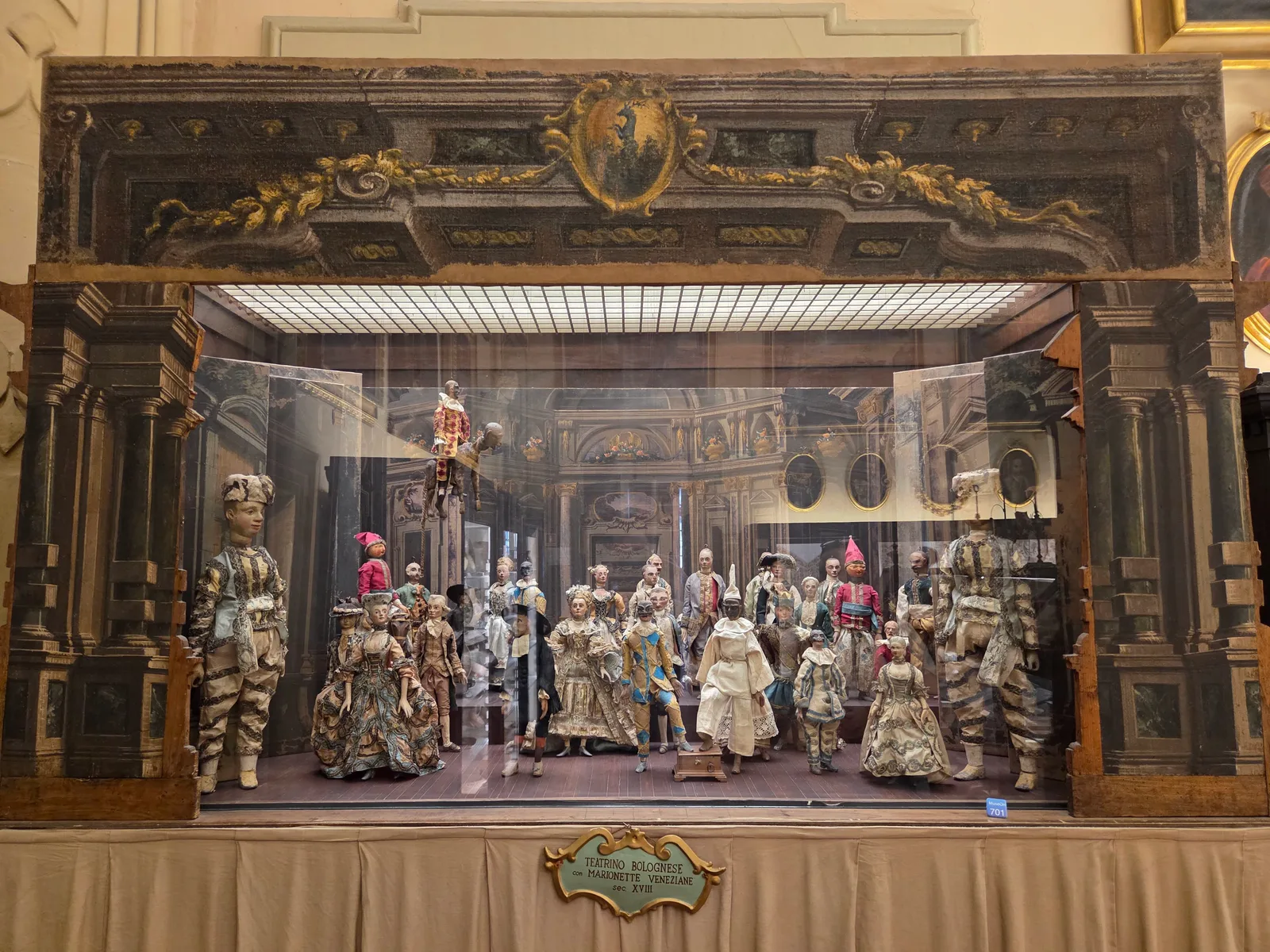 Interior at Museo Davia Bargellini Bologna — travel photo