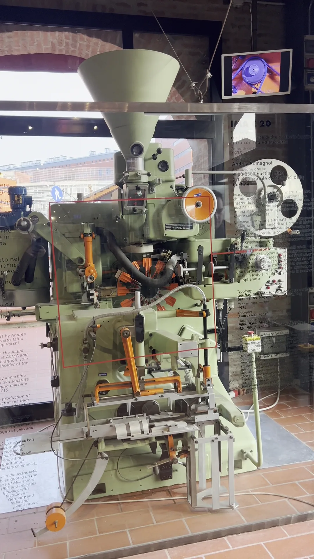 Main view at Museo del Patrimonio Industriale Bologna — travel photo