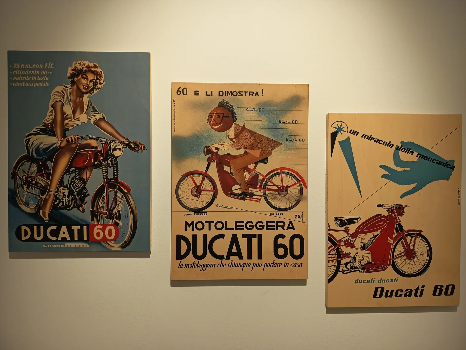 Interior at Museo Ducati Bologna — travel photo