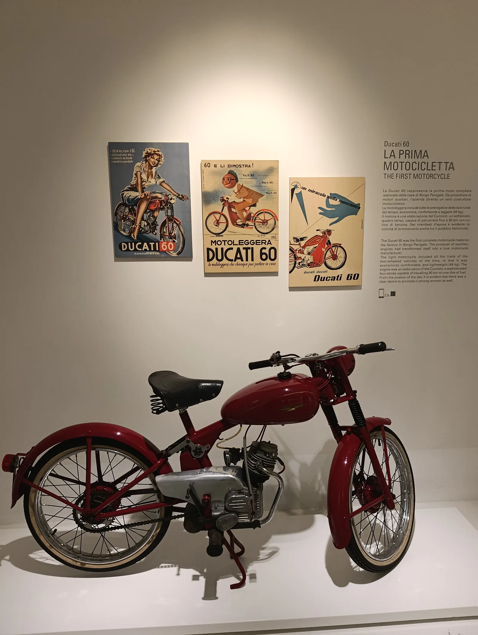 Atmosphere at Museo Ducati Bologna — travel photo