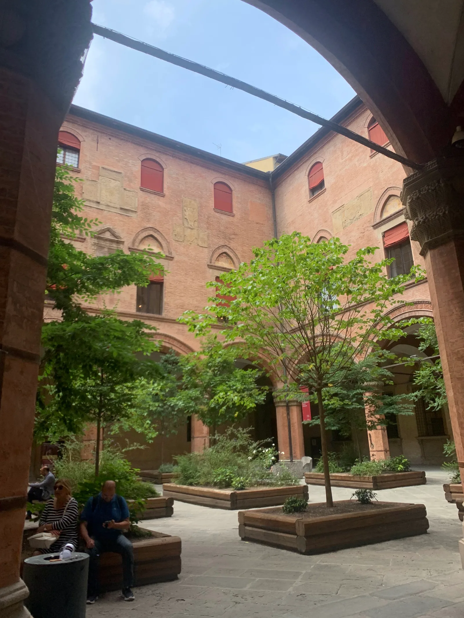 Details at Palazzo d'Accursio Bologna — travel photo
