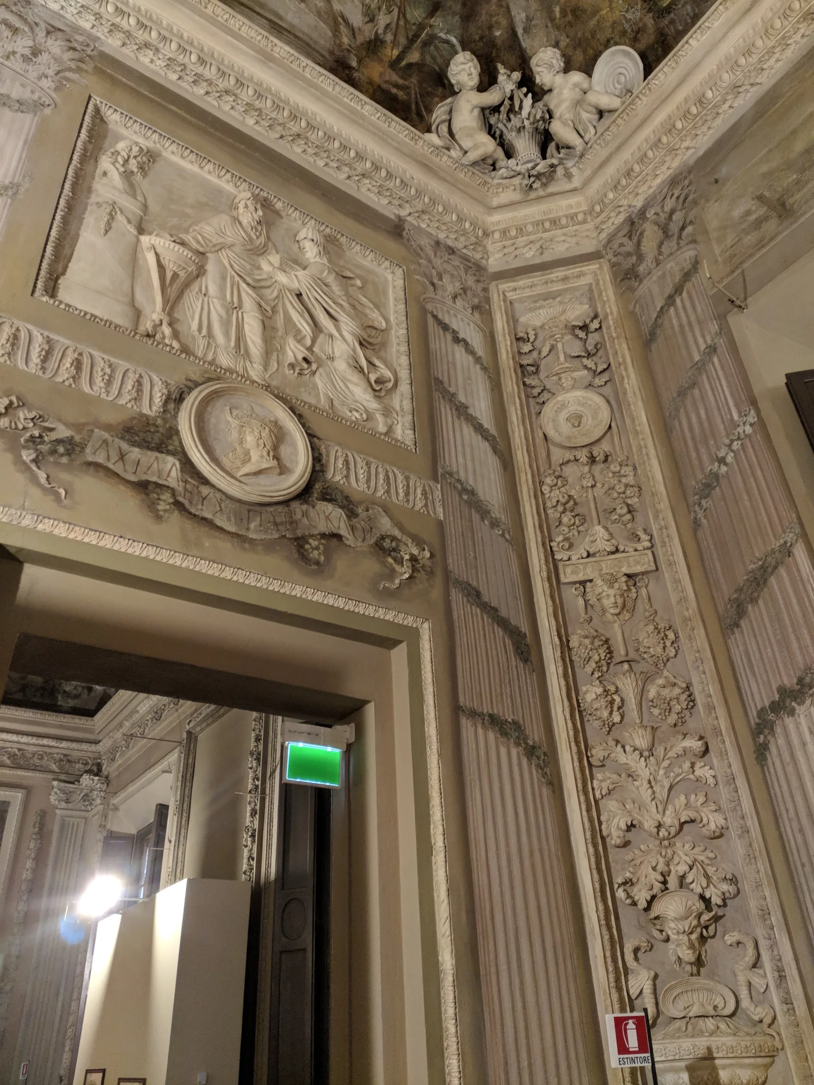 Details at Palazzo Pallavicini Bologna — travel photo