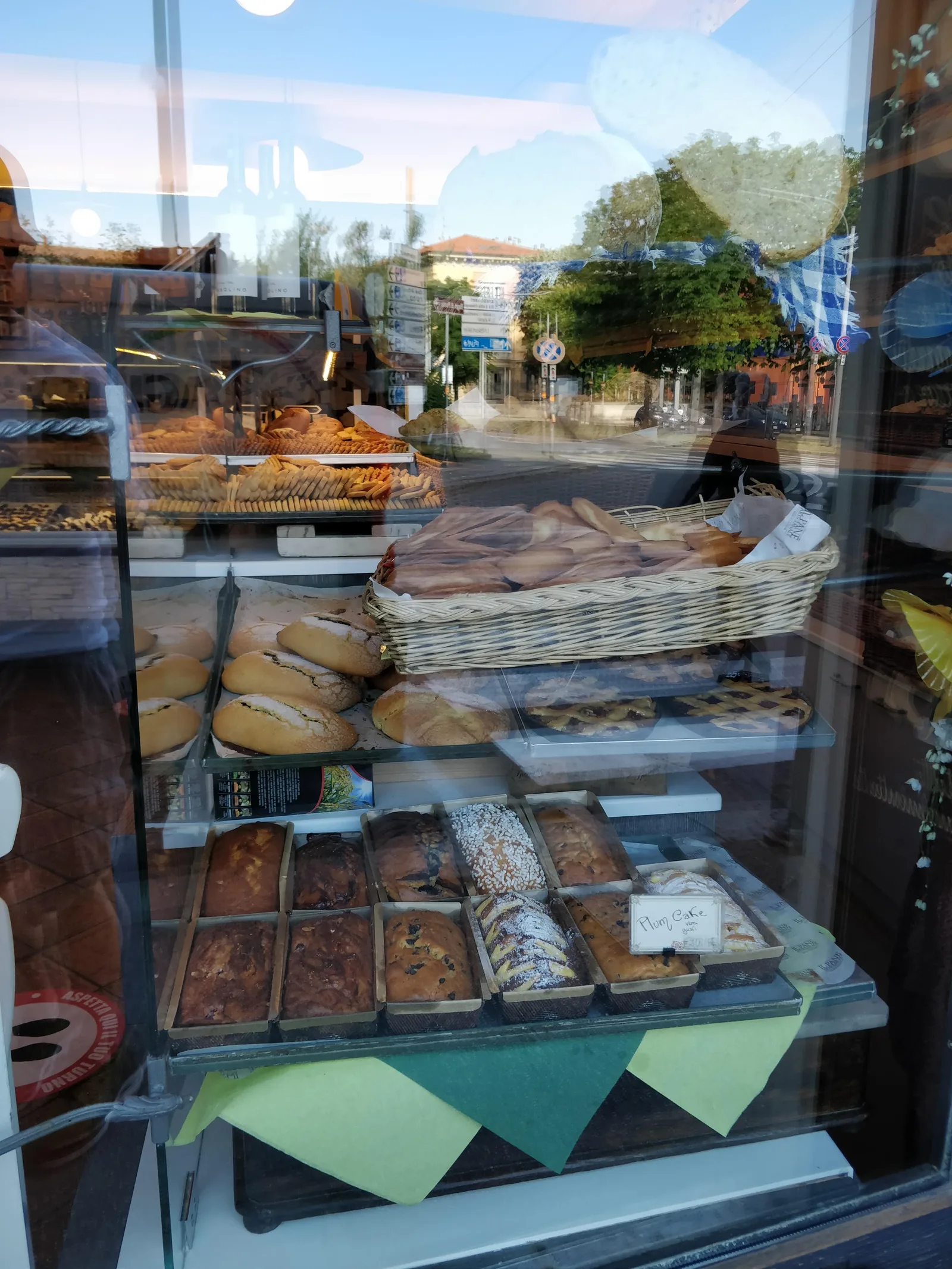Interior at Panificio Sponghi Bologna — travel photo