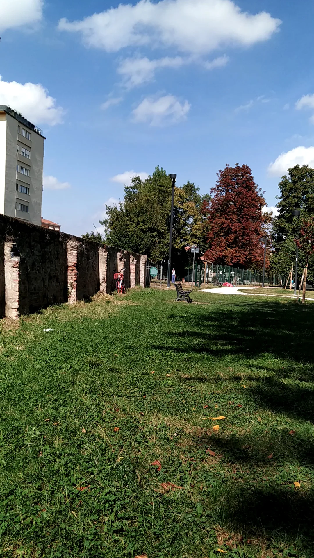 Main view at Parco 11 Settembre 2001 Bologna — travel photo