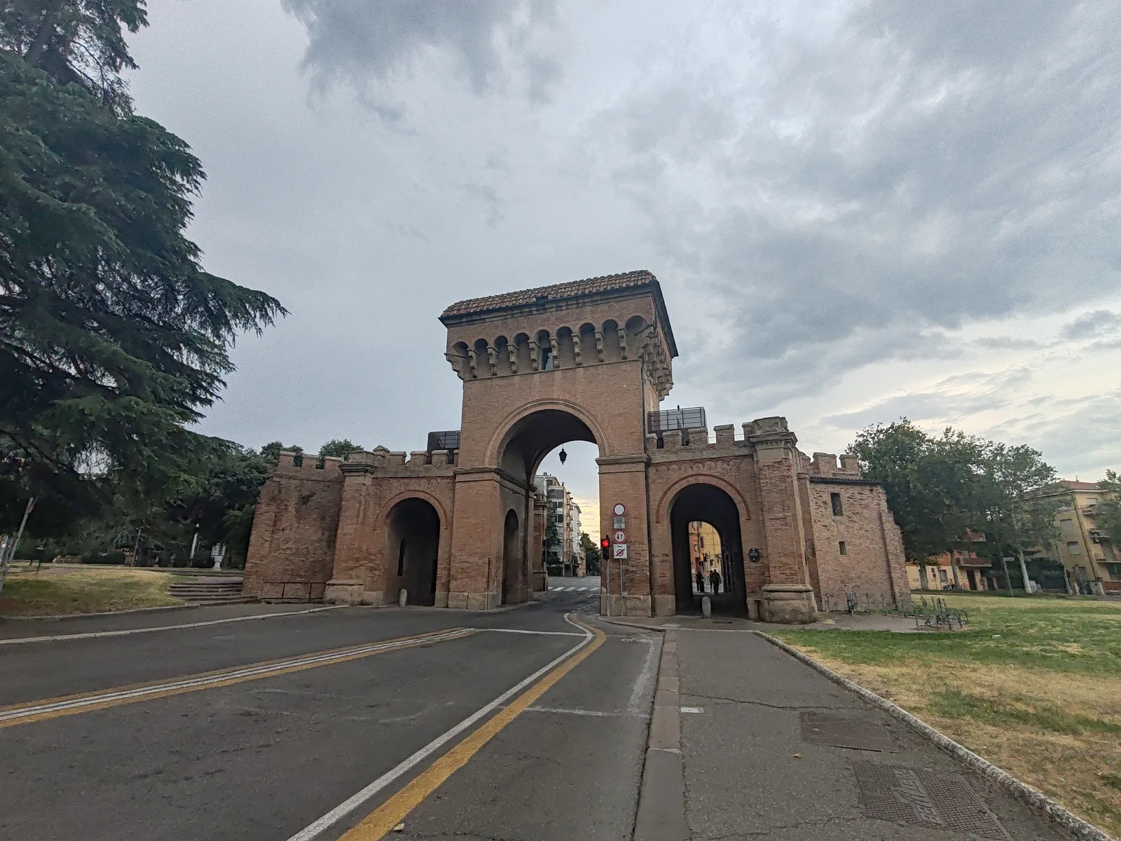 Main view at Porta Saragozza Bologna — travel photo
