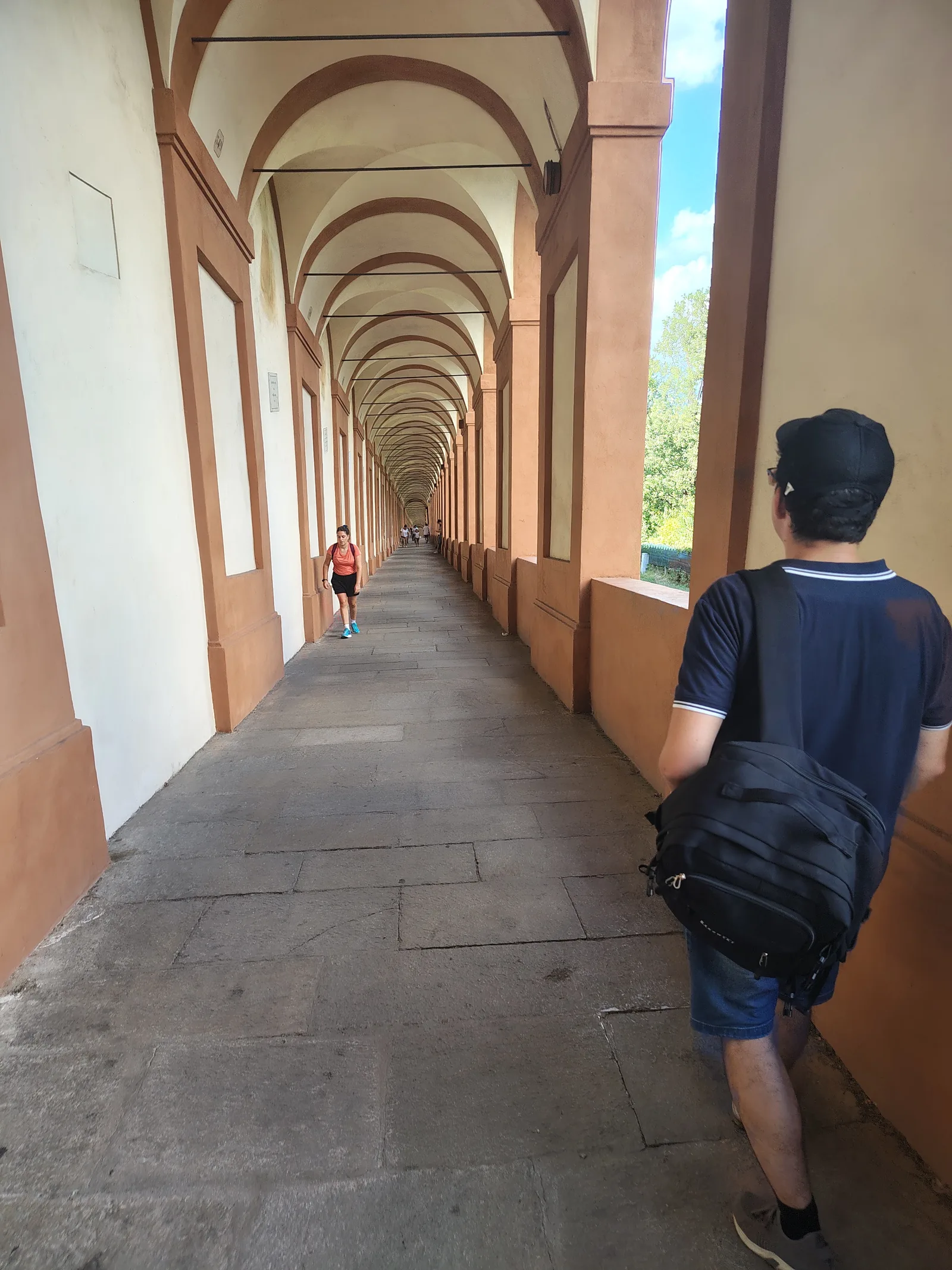 Main view at Sanctuary of the Madonna of San Luca Bologna — travel photo