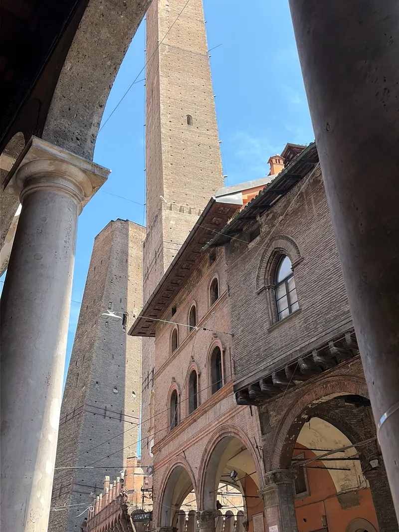 The Two Towers: Garisenda & Asinelli in Bologna