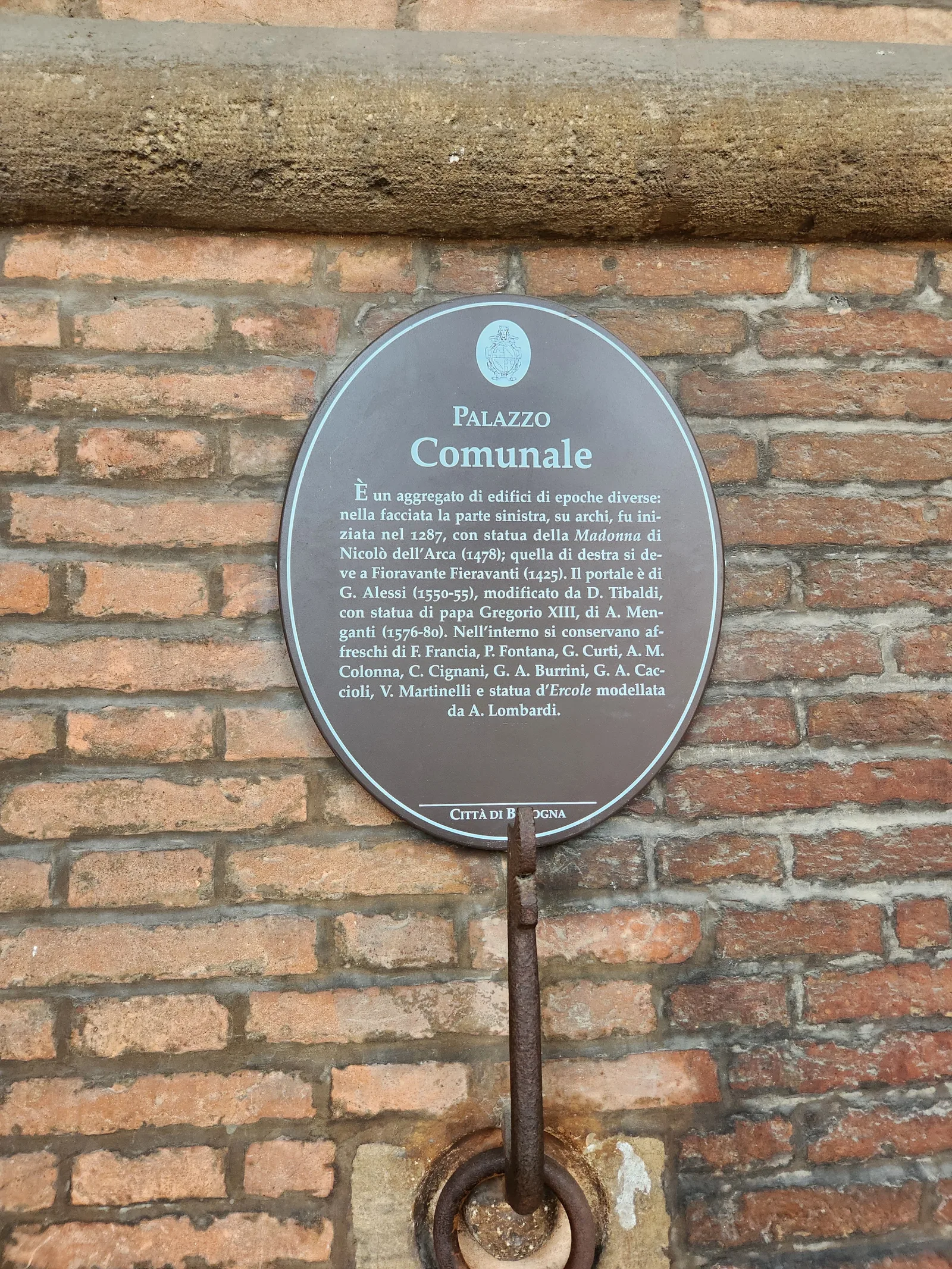 Interior at Torre dell'Orologio Bologna — travel photo
