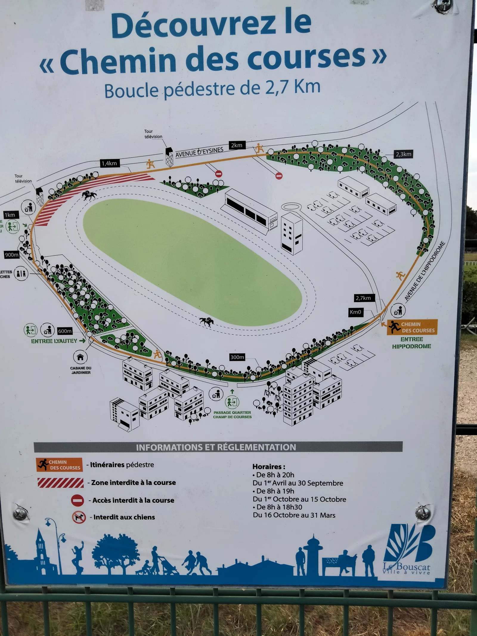 Main view at Bois du Bouscat Bordeaux — travel photo