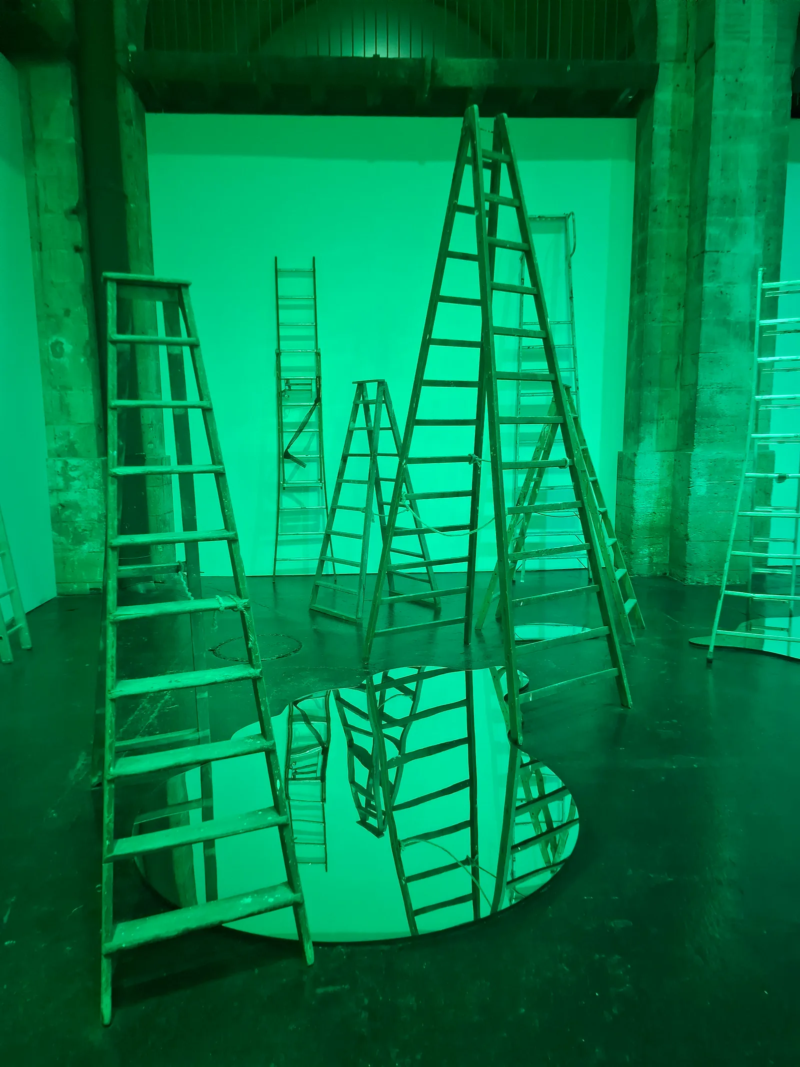 Interior at CAPC Musée d'art Contemporain de Bordeaux Bordeaux — travel photo